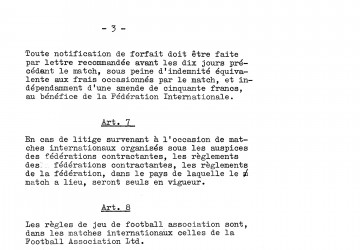 FIFA Constitution 1904 - Page 3