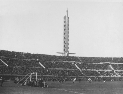 The iconic Estadio Centenario in Montevideo, hosted both games on 19 July, Chile - France and Argentina - Mexico (pictured above).