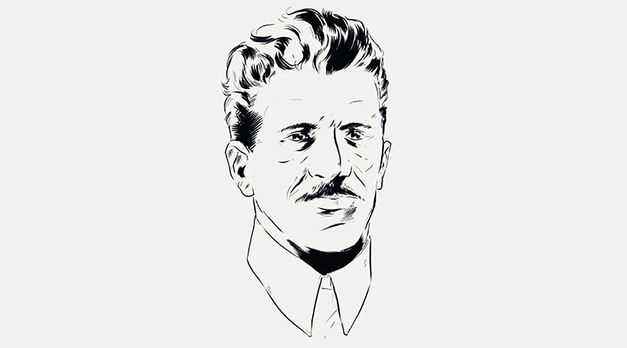 Drawing of Max Kahn (BEL) 1871-1959