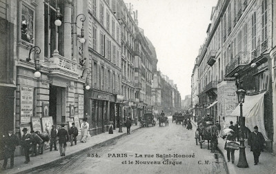 Paris, La rue Saint-Honoré